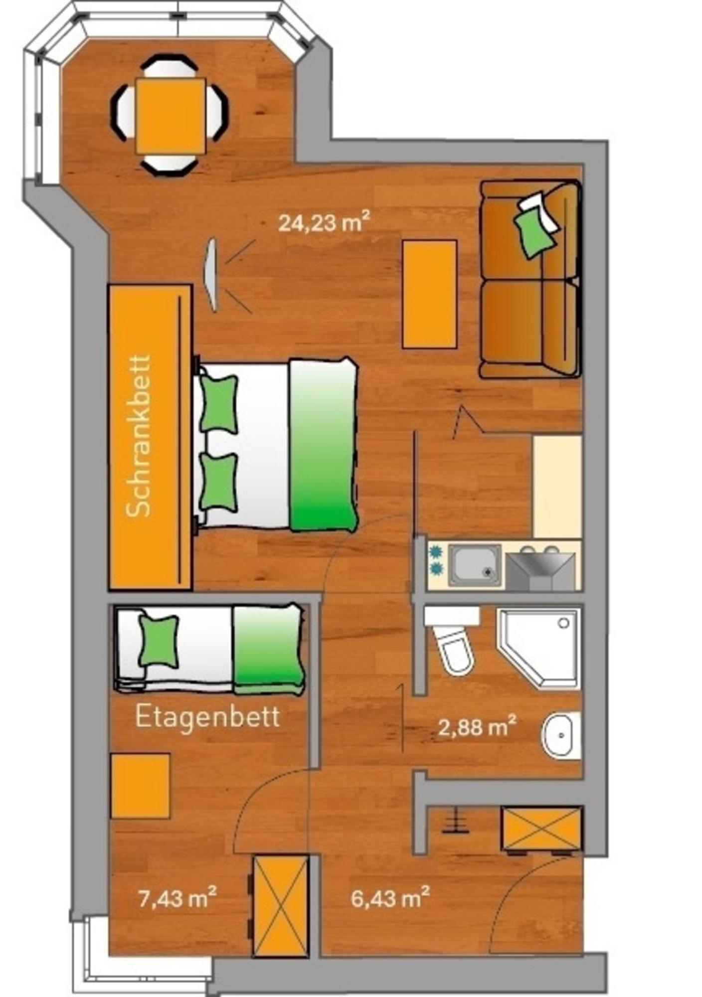 Ancora Marina Haus 1 Nr 01, Typ 1 Daire Neustadt in Holstein Dış mekan fotoğraf